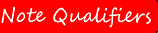 Note Qualifiers